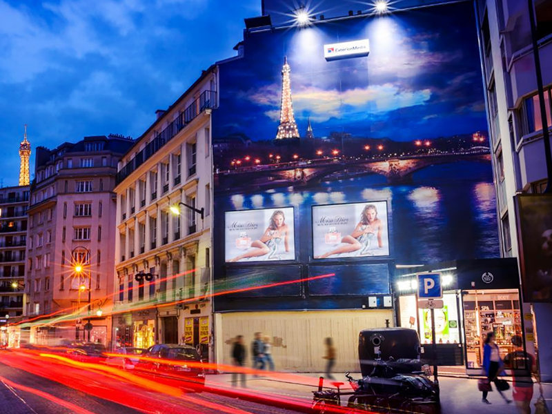 프랑스 파리 옥외광고 트렌드