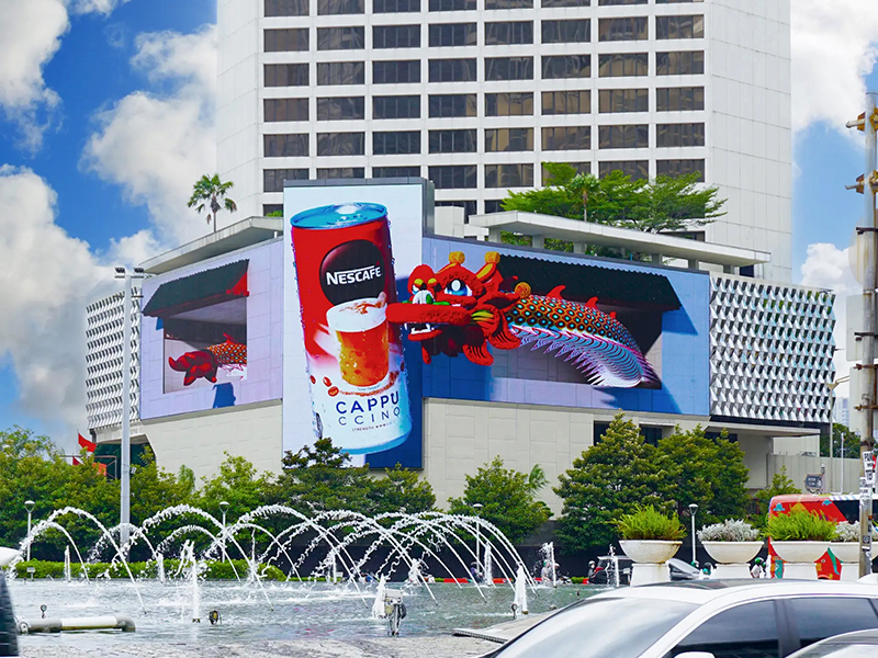 인도네시아 자카르타 옥외광고