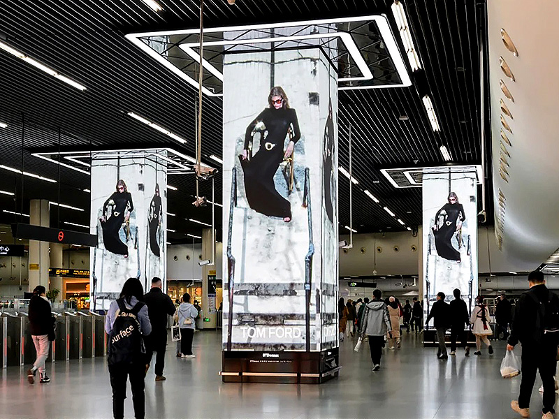 중국 상하이 옥외광고 매체 추천